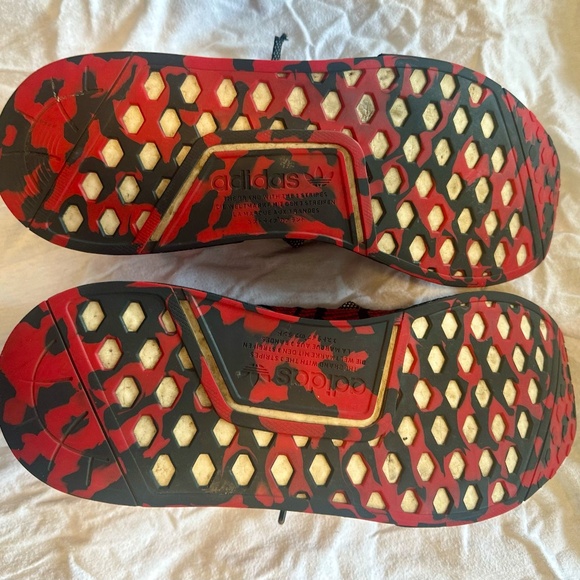 .Adidas NMD R1 Primeknit "Collegiate Red" Mens size 13. - Picture 4 of 7